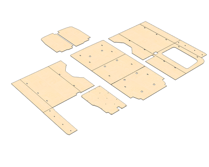 Transit High Roof 148 Wood Wall Kit