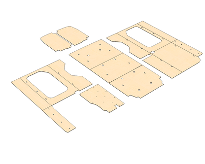 Transit High Roof 148 Wood Wall Kit