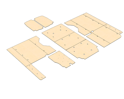 Transit High Roof 148 Wood Wall Kit