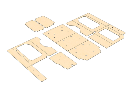 Transit High Roof 148 Wood Wall Kit