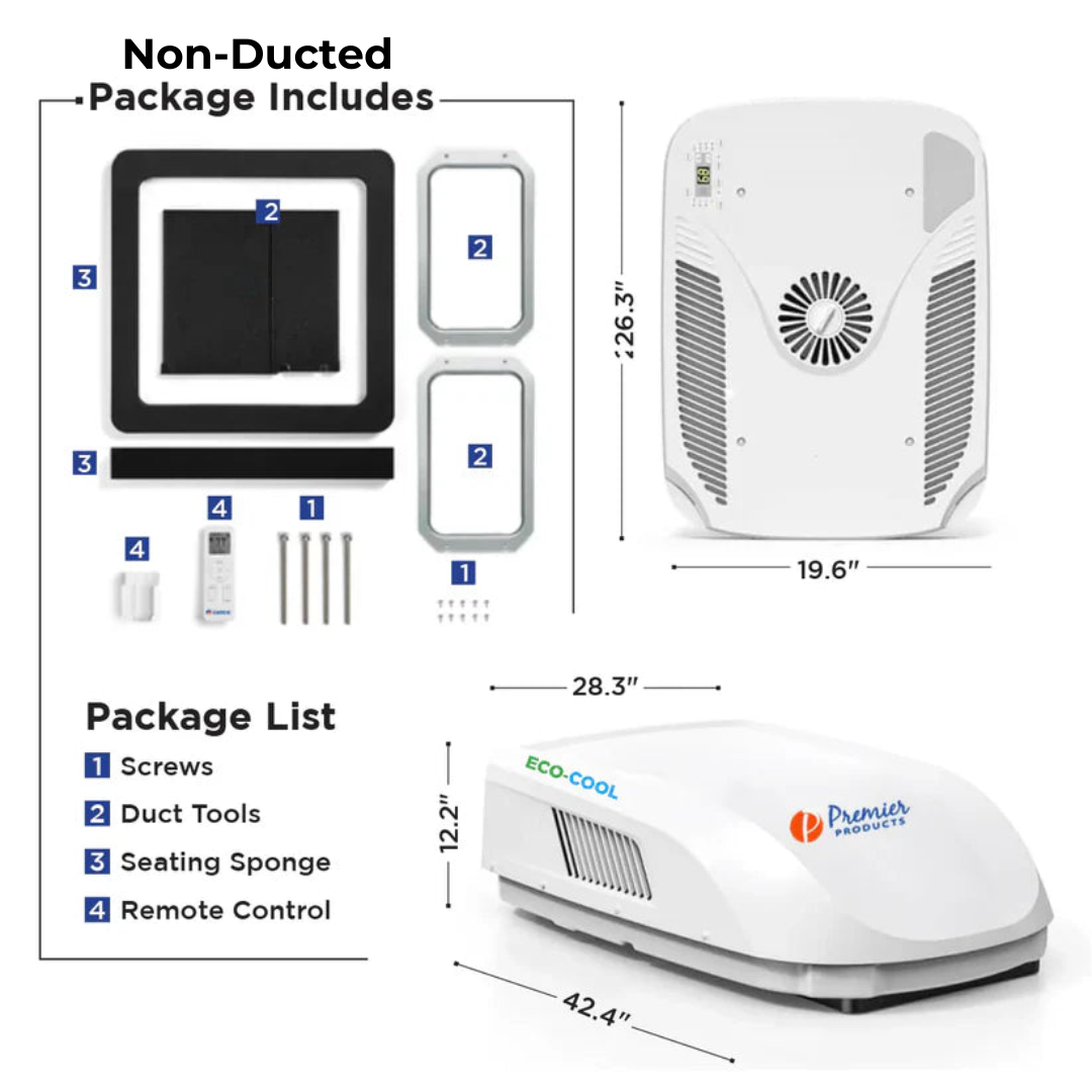 GREE Eco-Cool 15k BTU High Efficiency A/C + Heat Pump