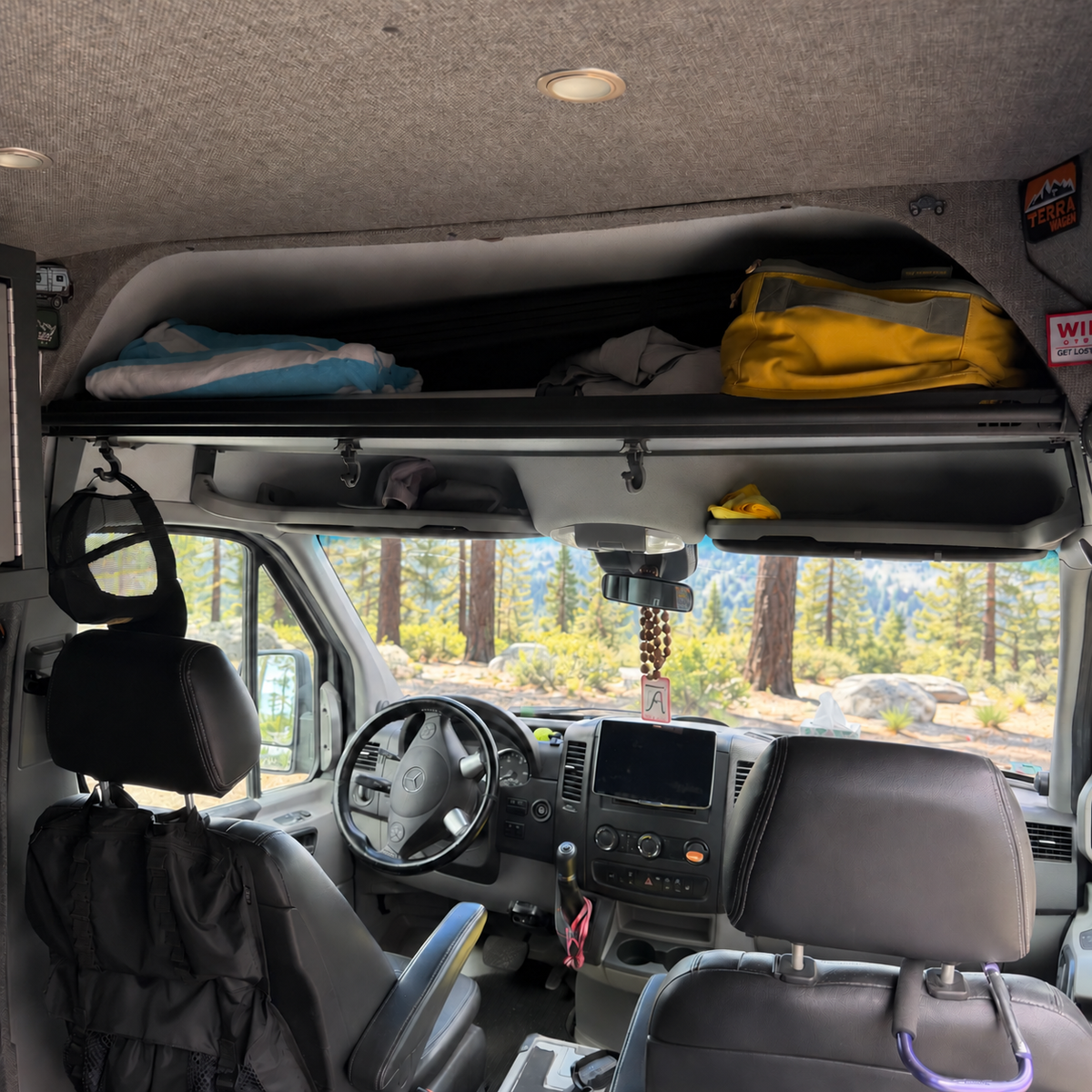2007-2018 /  Sprinter Raised Headliner Shelf