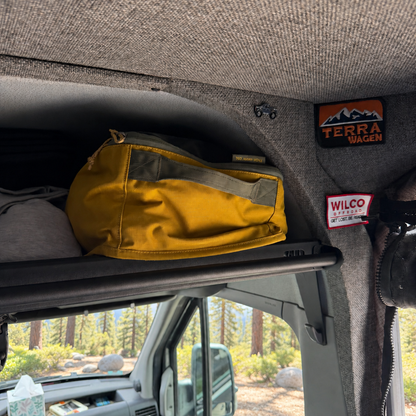2019 + Sprinter Van Headliner Shelf - Small Version Raised