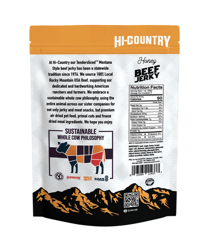 3oz Beef Jerky - Honey Infused
