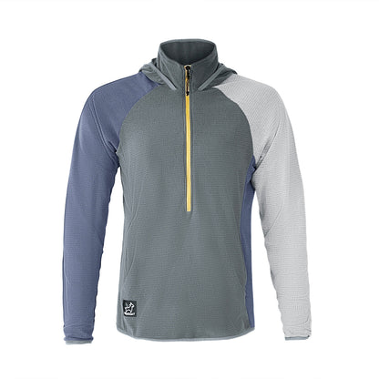 Men's Half-Zip Hooded Pullover Ultralight 115