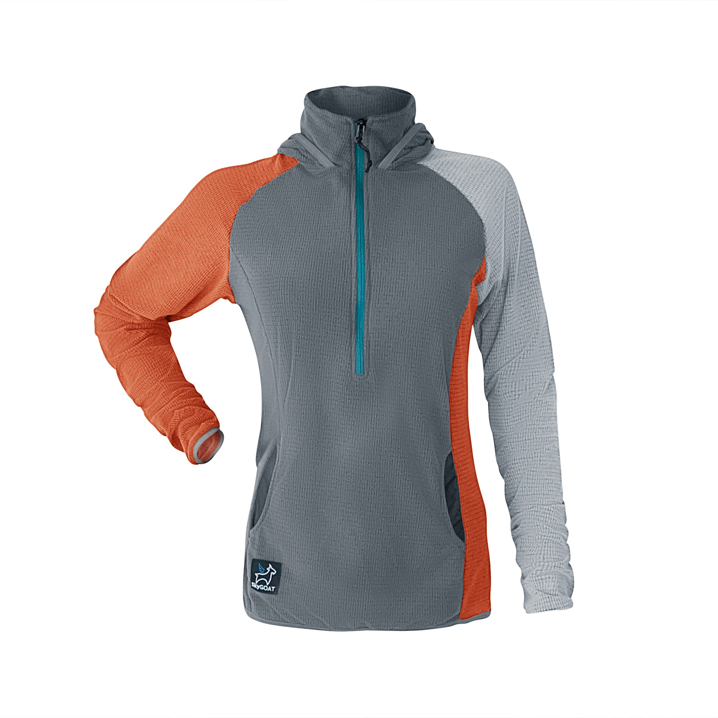 Women's Half-Zip Hooded Pullover Ultralight 115
