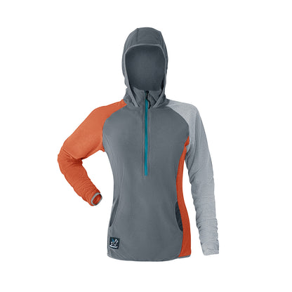 Women's Half-Zip Hooded Pullover Ultralight 115