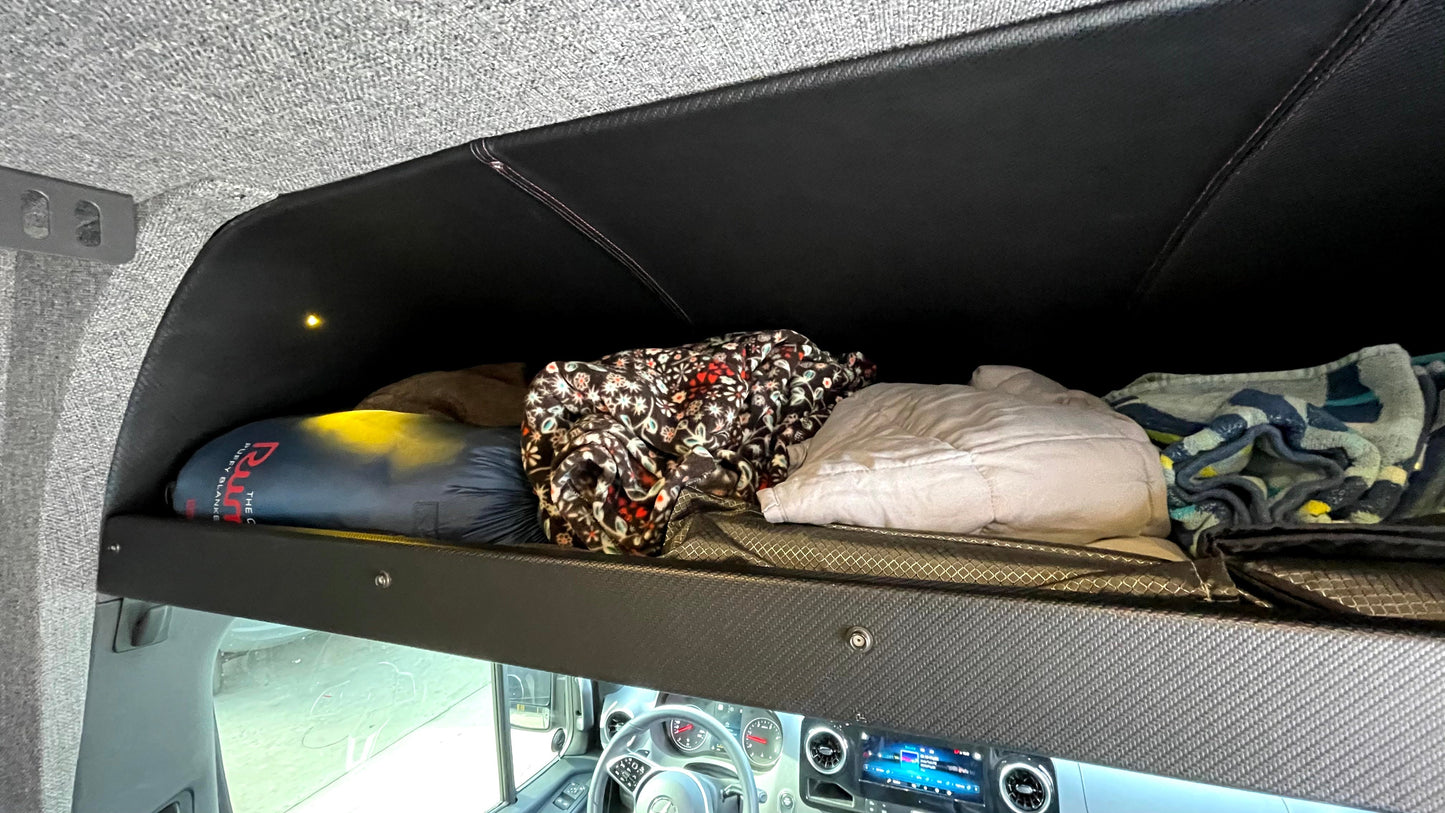 2019 + Sprinter Van Headliner Shelf - Standard Lower Mounted
