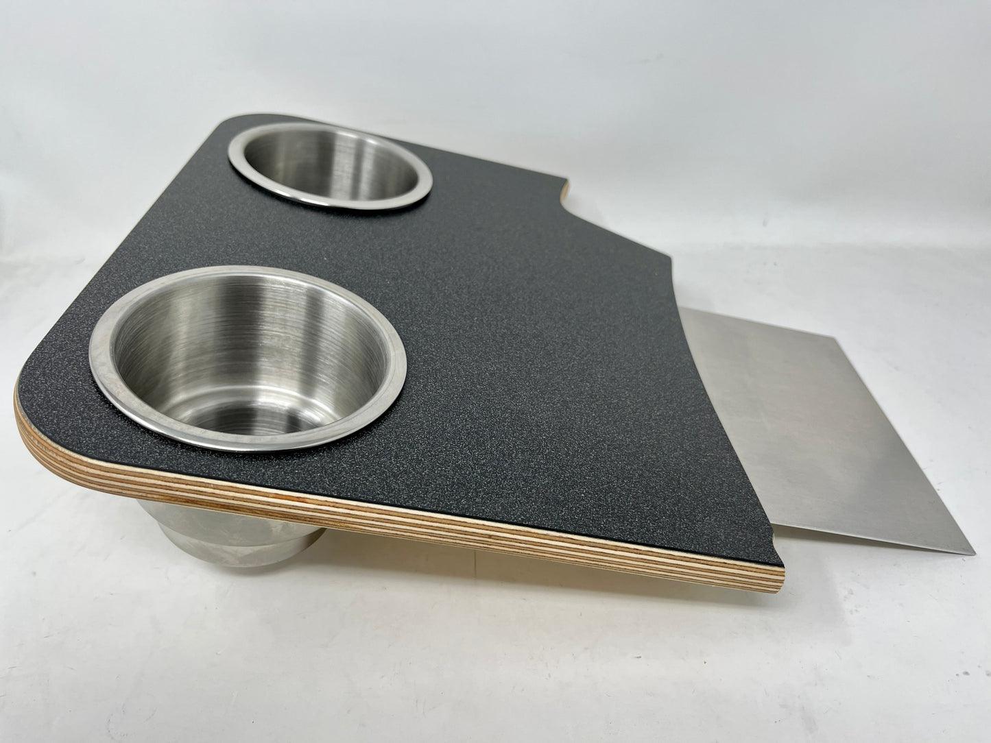 Mercedes-Benz Sprinter Cup Holder Accessories NCV3 06-18 Snack Tray Phone Table Stainless Camper Van