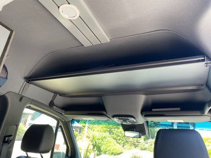 SPRINTER HEADLINER SHELF INCLUDES CURTAIN ROD AND LINER 2019-2024