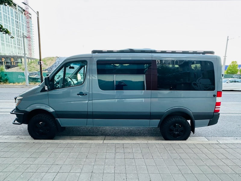 SPRINTER 144" LOW ROOF STEALTH ROOF RACK