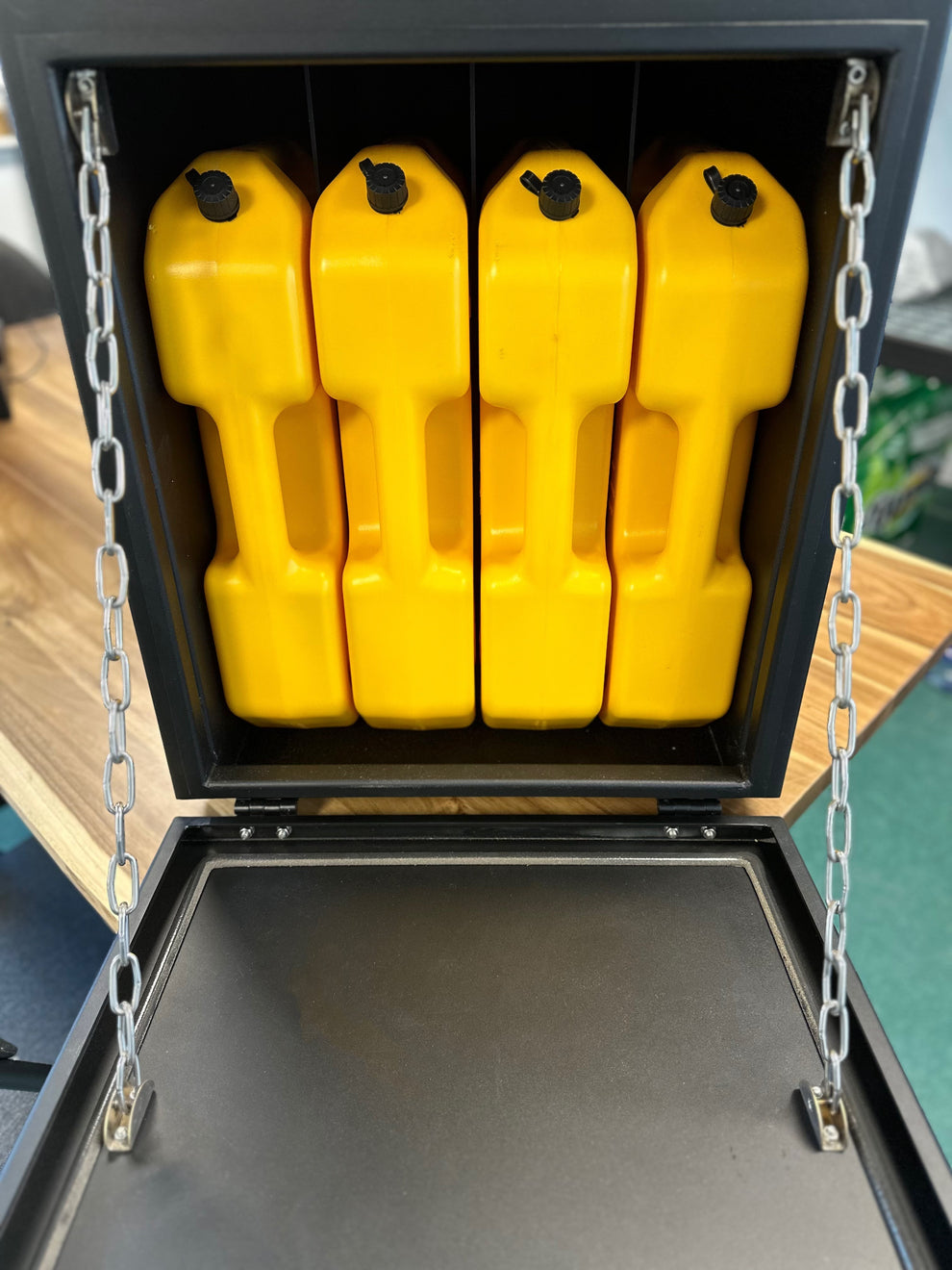 Diesel Containers Storage Rack Aluminum Diesel Fuel Tank Storage Box – RackUp+Go