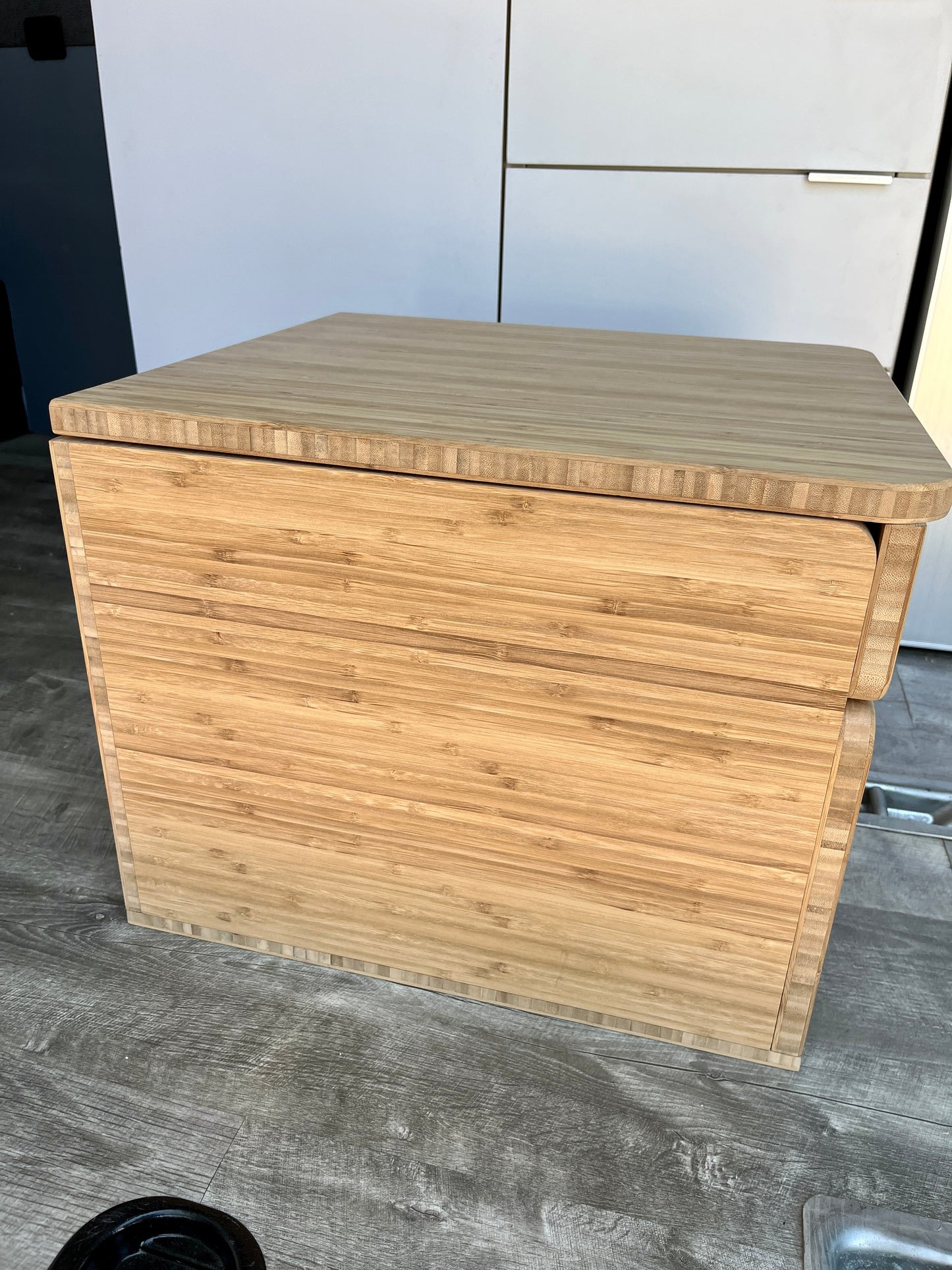 Porta Potti 345/135 Bamboo Toilet Lift top Cabinet Flat Pack Kit