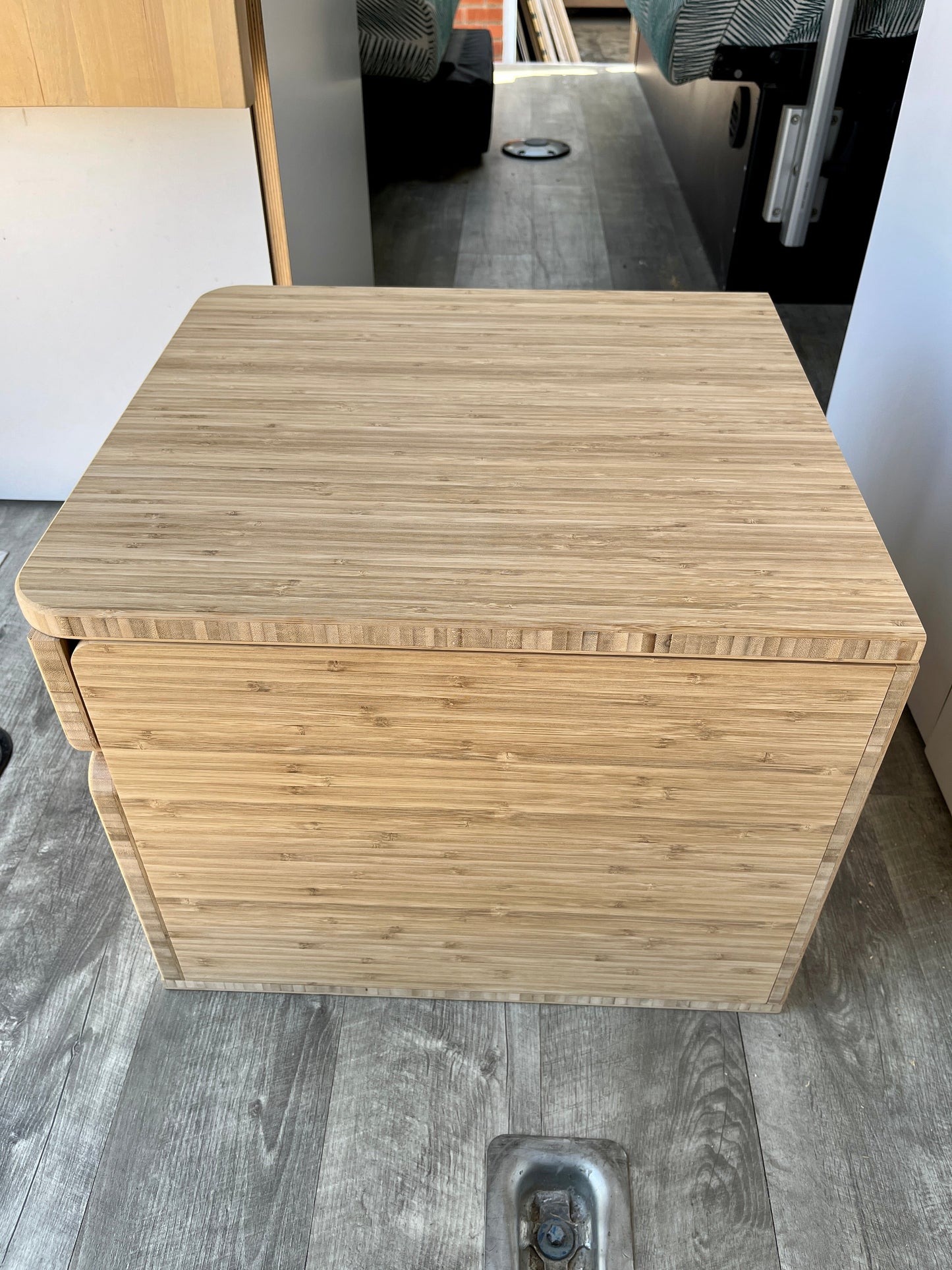 Porta Potti 345/135 Bamboo Toilet Lift top Cabinet Flat Pack Kit