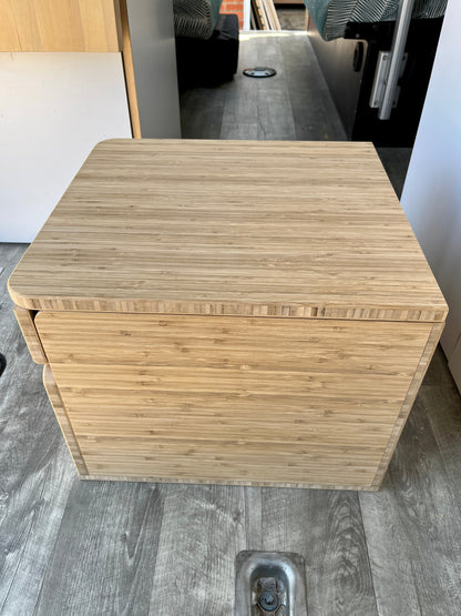 Porta Potti 345/135 Bamboo Toilet Lift top Cabinet Flat Pack Kit