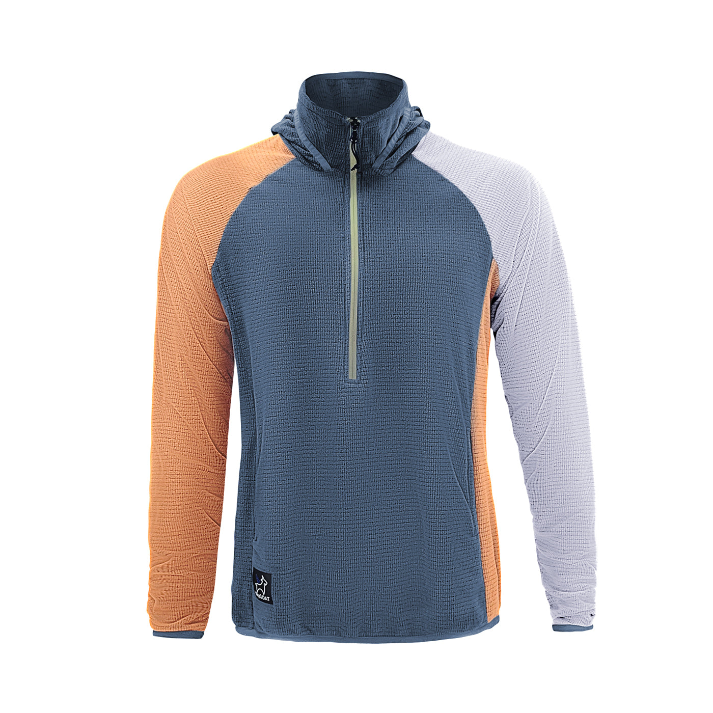 Men's Half-Zip Hooded Pullover Ultralight 115