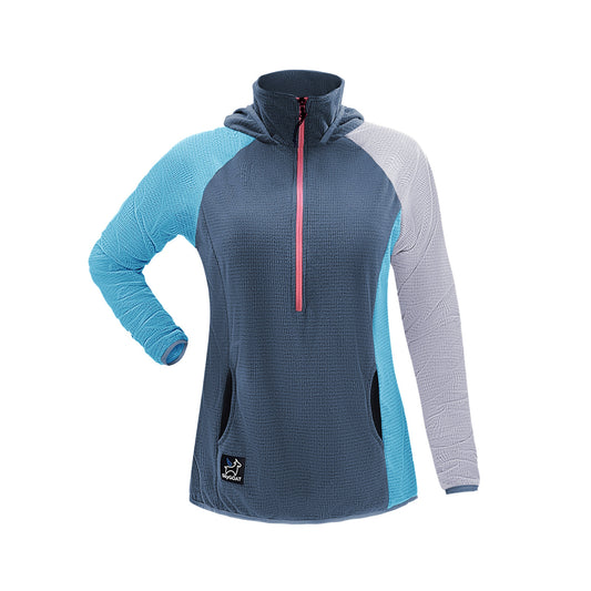 Women's Half-Zip Hooded Pullover