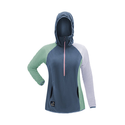 Women's Half-Zip Hooded Pullover Ultralight 115