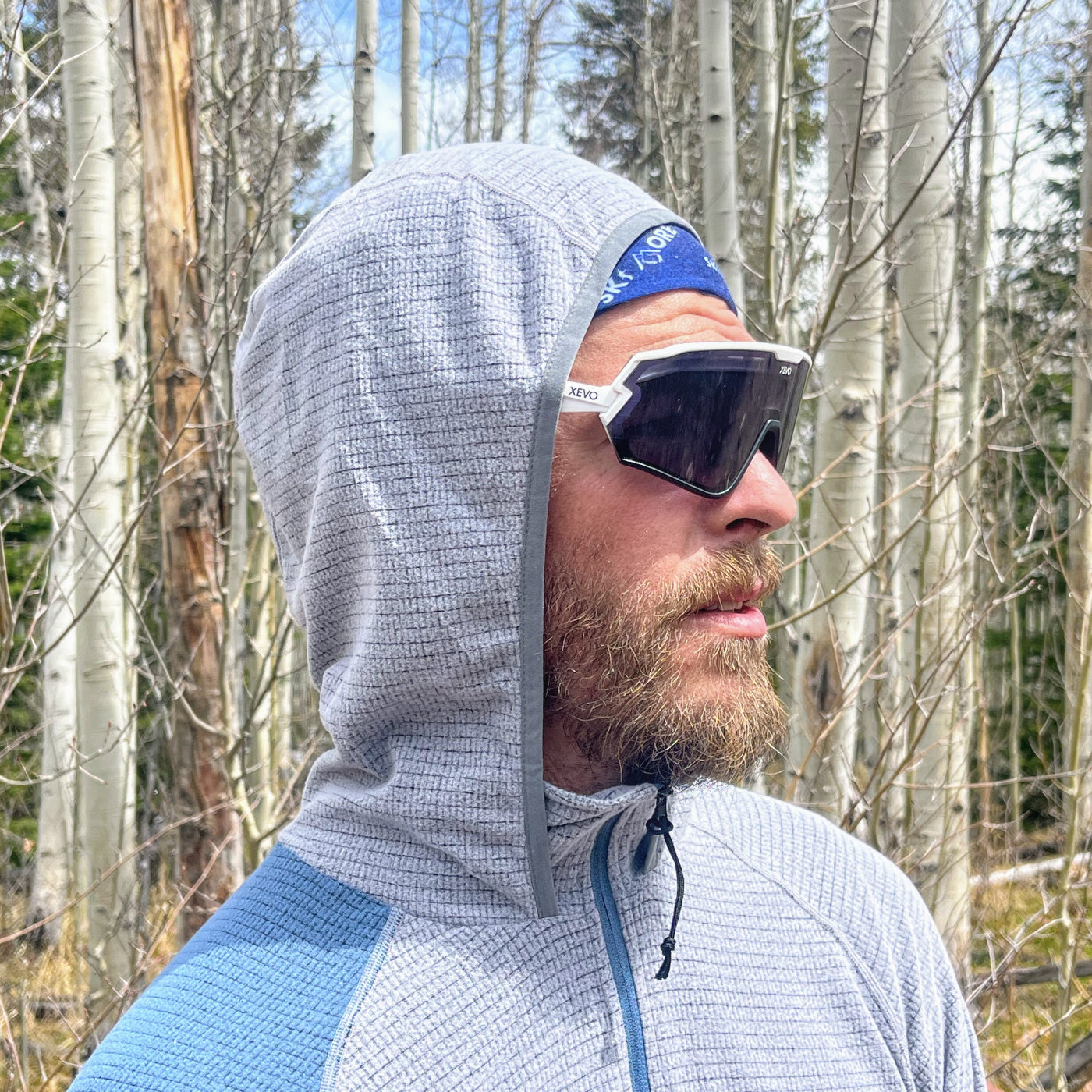 Men's Half-Zip Hooded Pullover AIR 70