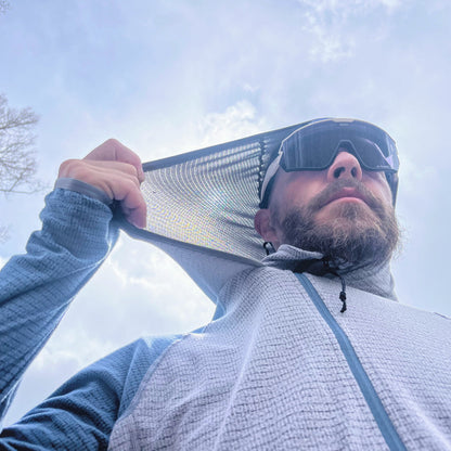 Men's Half-Zip Hooded Pullover AIR 70