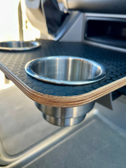 Mercedes Sprinter NCV3 06-18 Black Hex Cup Holder Snack Tray