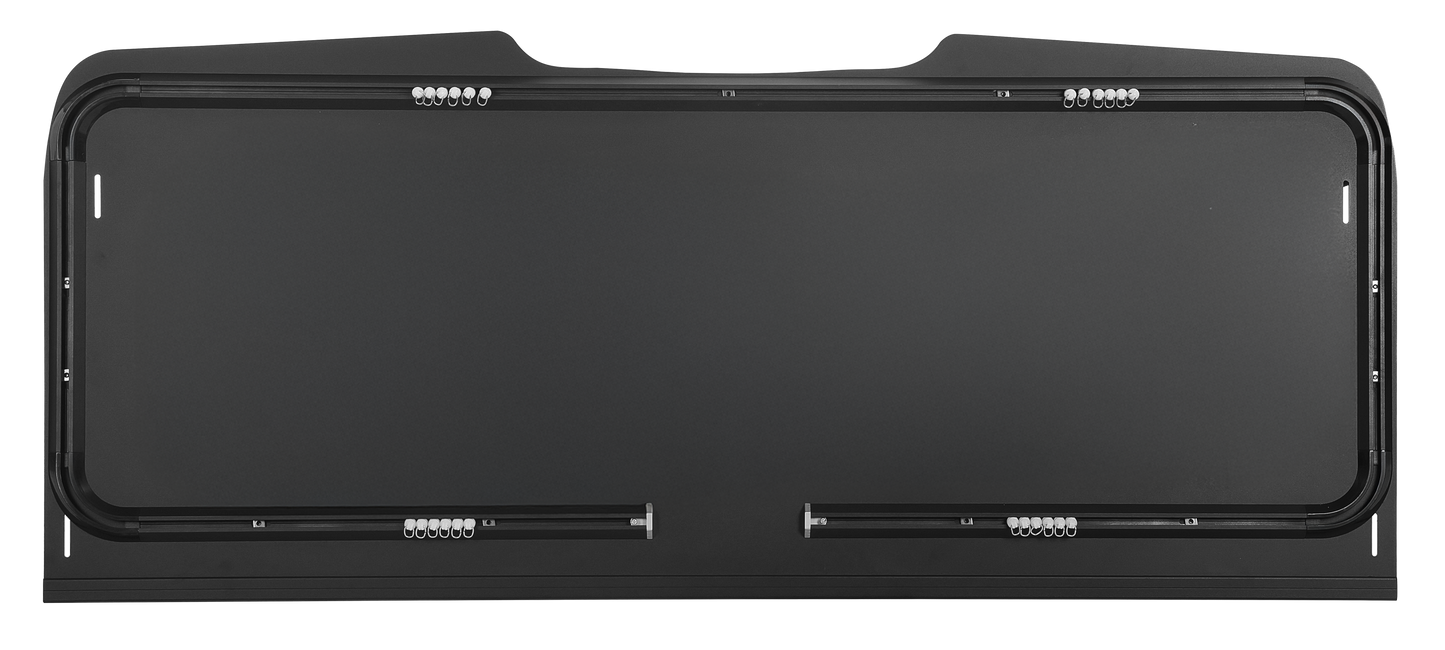 Aluminum Headliner Shelf for Sprinter | Built-in Curtain Rails