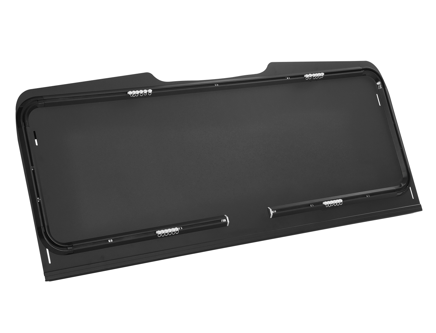 Aluminum Headliner Shelf for Sprinter | Built-in Curtain Rails