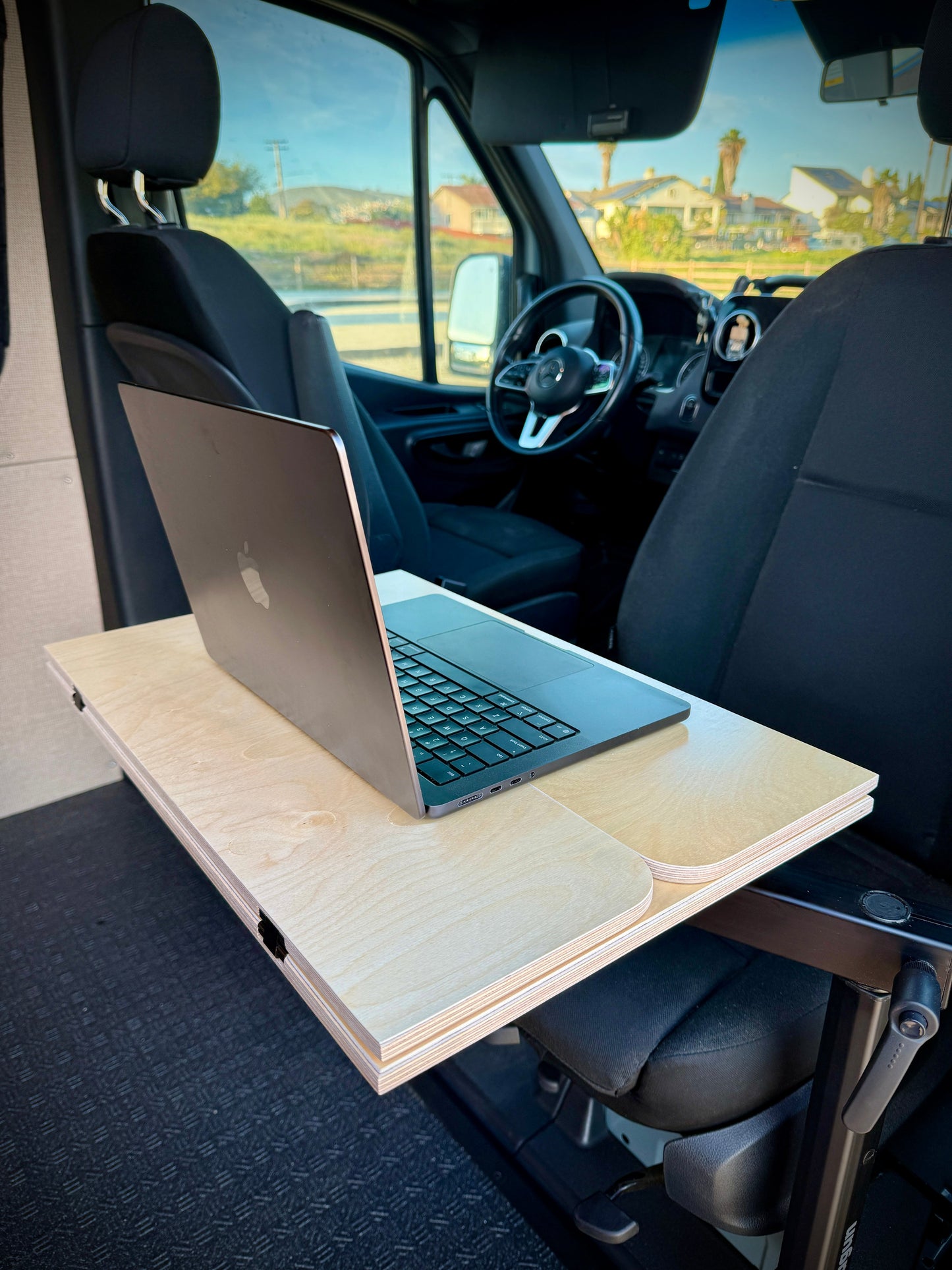 Folding Baltic Birch Lagun Table for Camper Vans and RVs