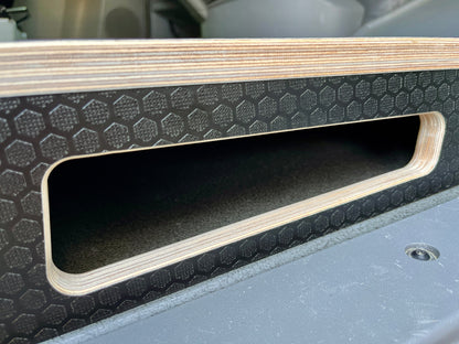 Mercedes-Benz Sprinter Black Hex Passenger Foot Platform Camper Van Stool