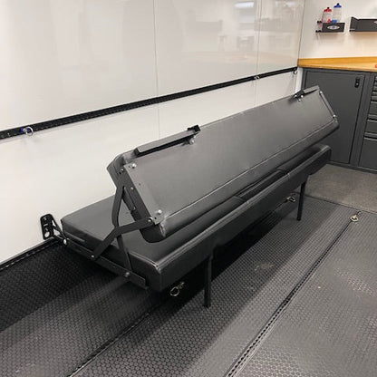 58" Sofa Sleeper - Charcoal Cloth