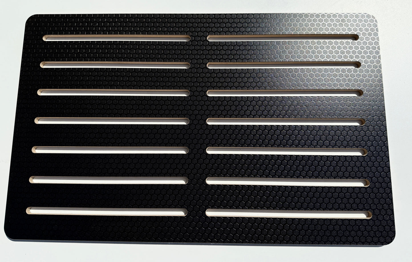 Winnebago Revel/Solis Bathroom Shower Black Hex Shelf