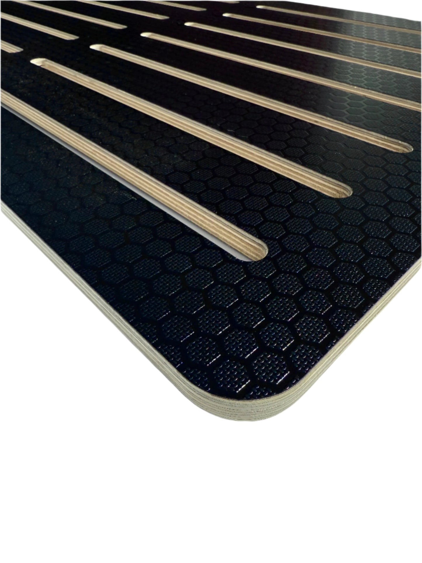 Winnebago Revel/Solis Bathroom Shower Black Hex Shelf