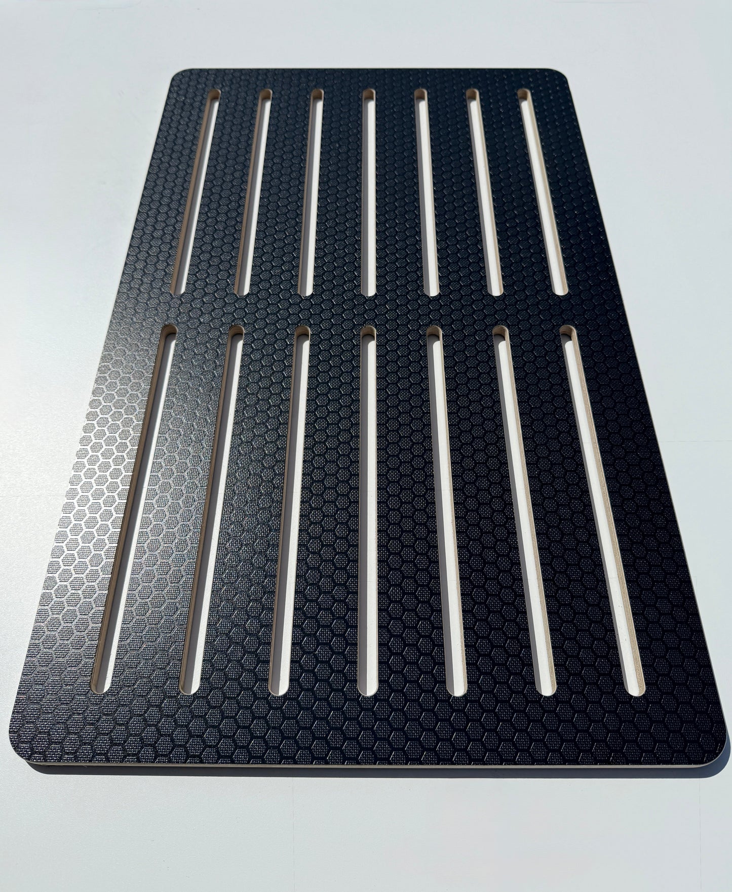 Winnebago Revel/Solis Bathroom Shower Black Hex Shelf