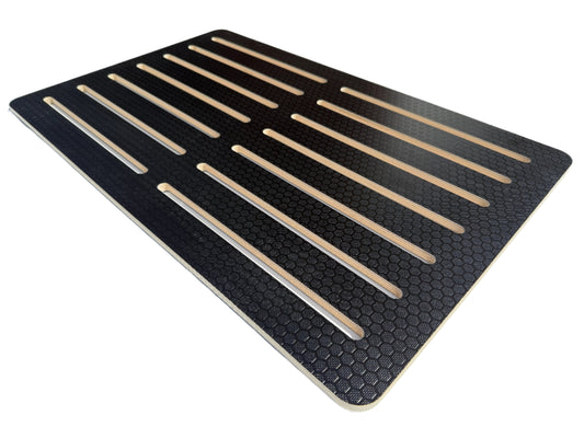 Winnebago Revel/Solis Bathroom Shower Black Hex Shelf