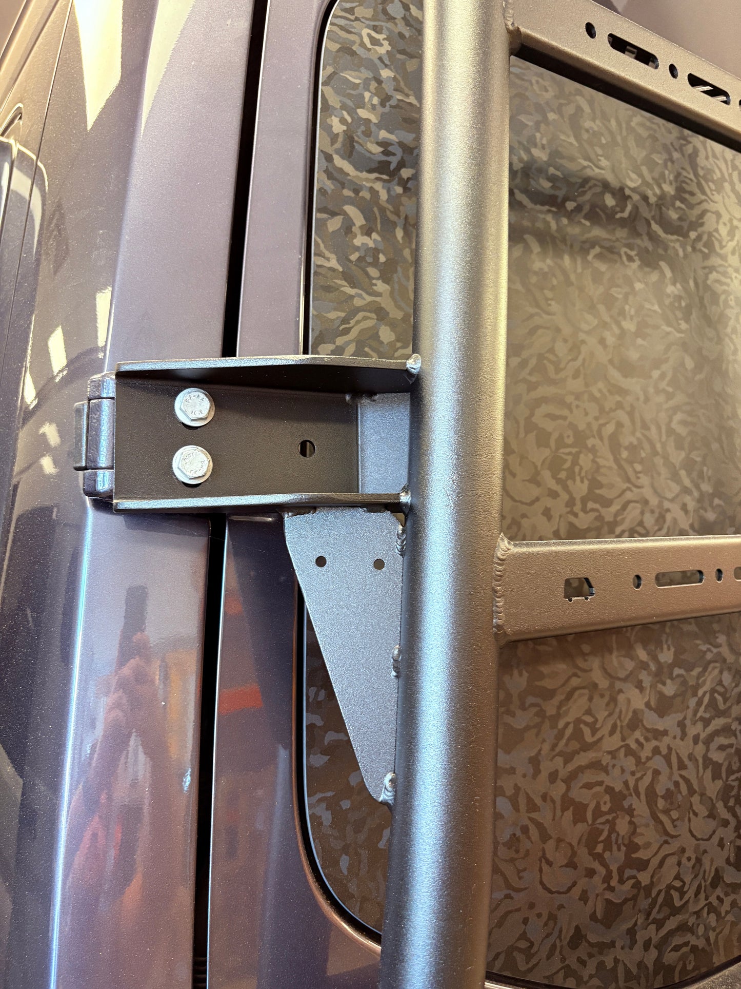 Rover Vans Rear Ladder / Tire Carrier for Mercedes Sprinter