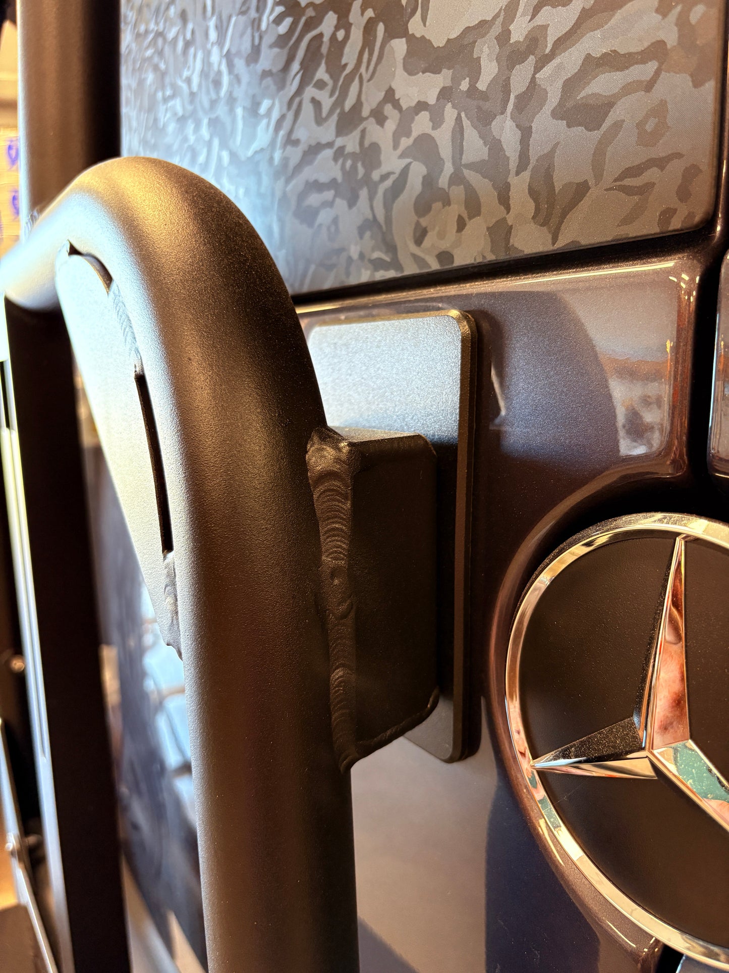 Rover Vans Rear Ladder / Tire Carrier for Mercedes Sprinter