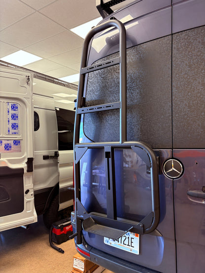 Rover Vans Rear Ladder / Tire Carrier for Mercedes Sprinter