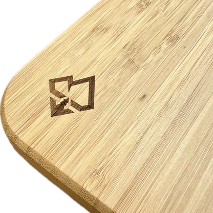 Slim Folding Bamboo Lagun Table 1/2" Thick For Camper Vans and RVs