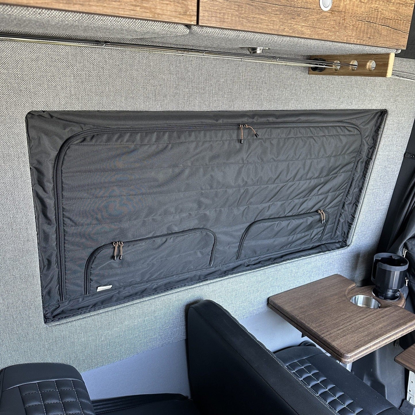 CLIMA-SHADE™ Insulated Groove Lounge Window Cover - STO