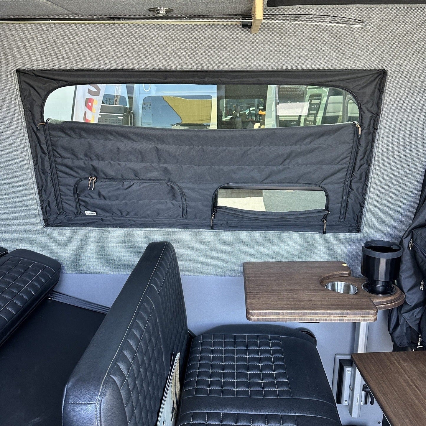 CLIMA-SHADE™ Insulated Groove Lounge Window Cover - STO