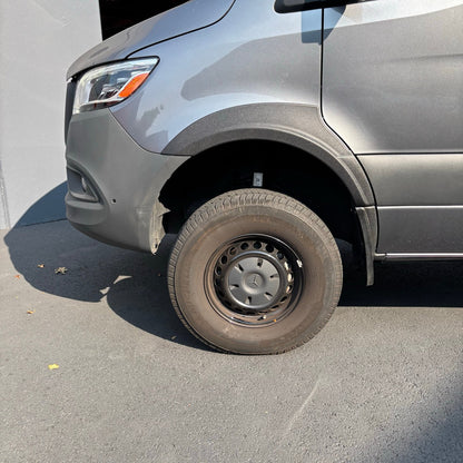 Rally Raider Front Flares for Sprinter Vans – Designed for Oversized Bumpers