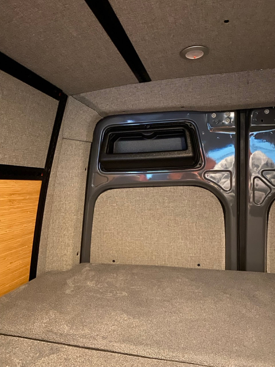 Upper Cubby Storage Bin - Sprinter Rear Door Organizer