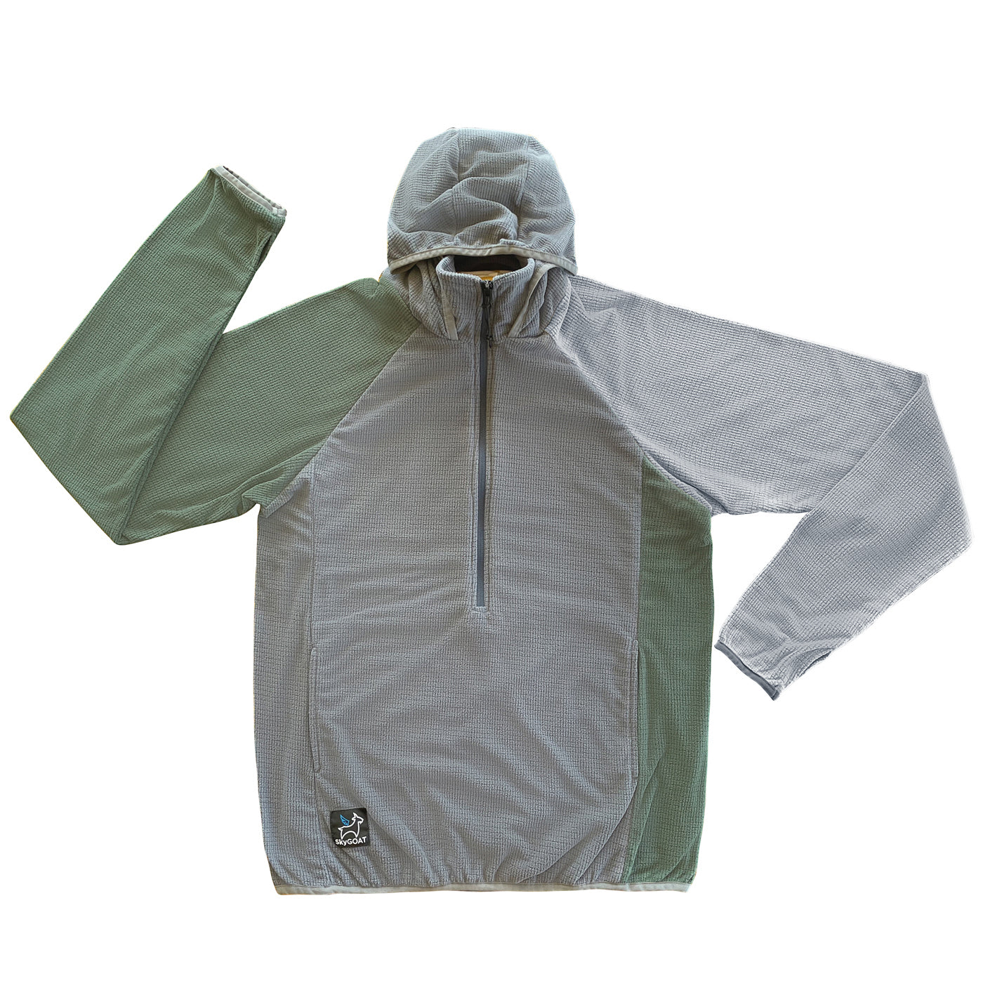 Men's Half-Zip Hooded Pullover Ultralight 115