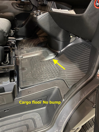 Floor Mats “That Fit” for LHD Mercedes-Benz Sprinter 907 (Cargo & Crew)