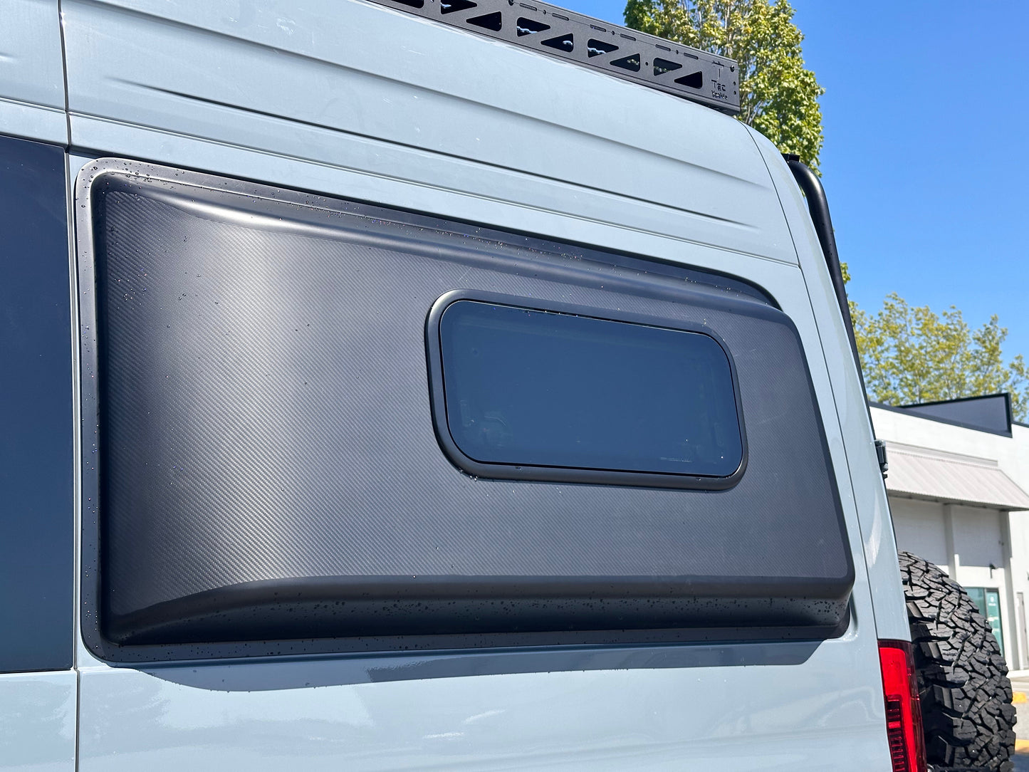 Glass & Acrylic Dual Pane Camper Window 700mm X 300mm