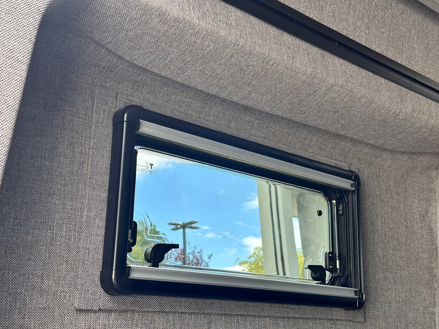 Glass & Acrylic Dual Pane Camper Window 700mm X 300mm