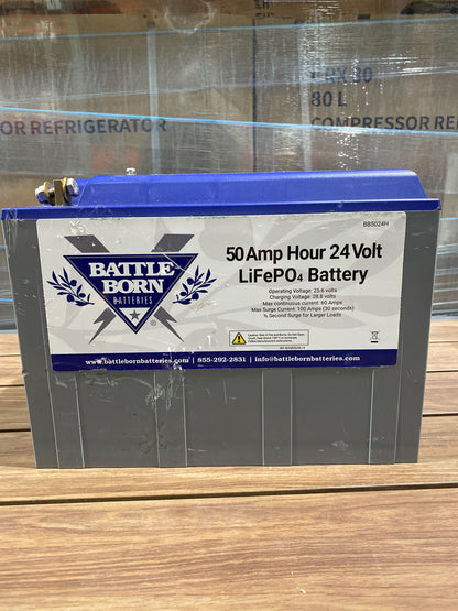 *Scatch & Dent* Battle Born50Ah 24V LiFePO4 Deep Cycle Battery
