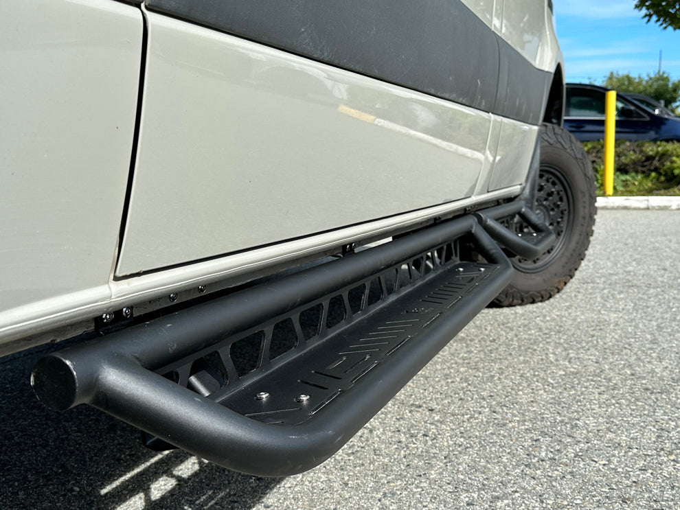 Tec Vanlife Modular Drop Down Running Boards for Sprinters – RackUp+Go