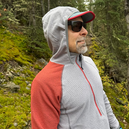 Men's Half-Zip Hooded Pullover AIR 70