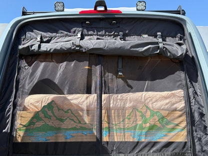 Sprinter Van Rear Door Bug Screen